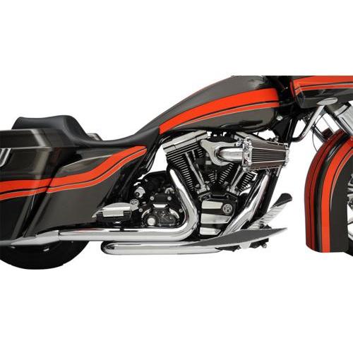 VANCE＆HINES 左右独立エキゾーストパイプ 1995〜08年ツーリングの画像
