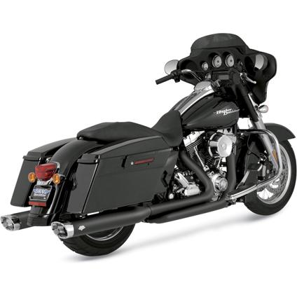 VANCE＆HINES 左右独立エキゾーストパイプ 1995〜08年ツーリングの画像