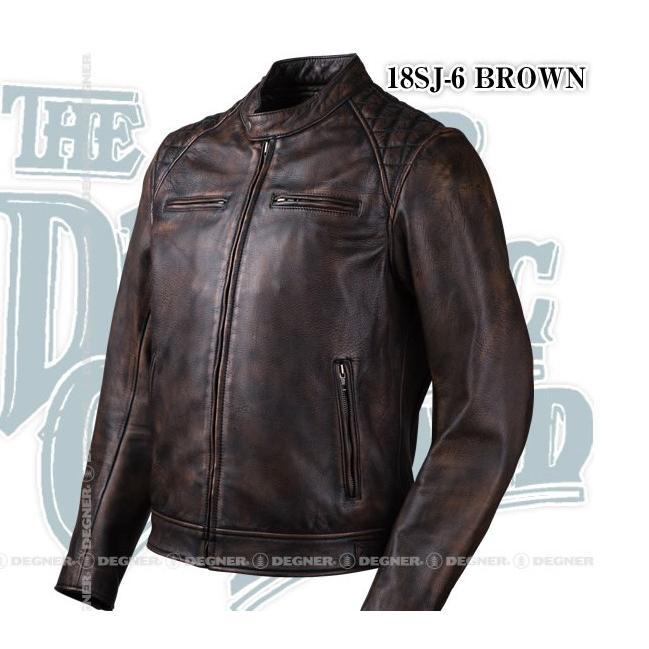 ハーレーダビットソン ゴートレザージャケット ブラウン MEN'S LEATHER