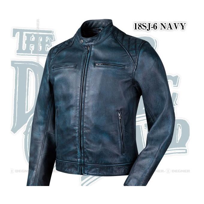 デグナー　ゴートレザージャケット　18SJ-6 Harley Davidson（ハーレー・ダビッドソン） DEGNER ゴートレザー