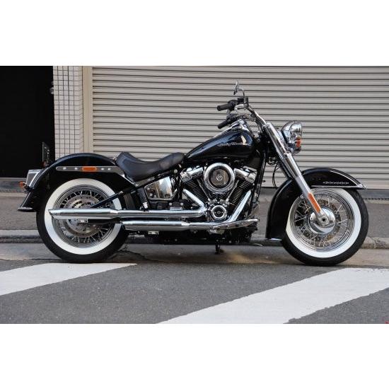 【値下げ！】MOTOR STAGE（ﾓｰﾀｰｽﾃｰｼﾞ） ﾊｰﾚｰ（FL系） ｽﾘｯﾌﾟｵﾝﾏﾌﾗｰ / ｽﾘｯﾌﾟｵﾝｻｲﾚﾝｻｰ Harley Davidson（ハーレー・ダビッドソン） MOTOR STAGE スリップオン