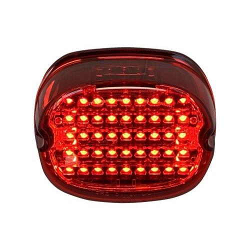 LOW PROFILE LEDテールライト　レッドレンズ / ナンバープレート照明窓無し | Harley Davidson | 02