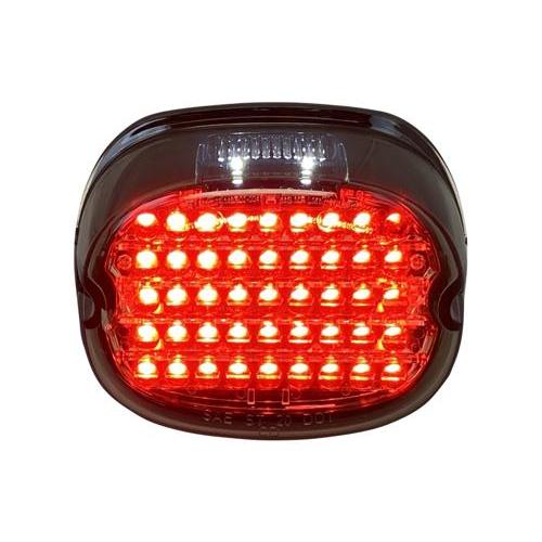 LOW PROFILE LEDテールライト　レッドレンズ / ナンバープレート照明窓無し | Harley Davidson | 03