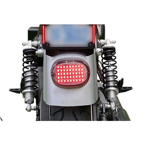 LOW PROFILE LEDテールライト　レッドレンズ / ナンバープレート照明窓有り | Harley Davidson | 06