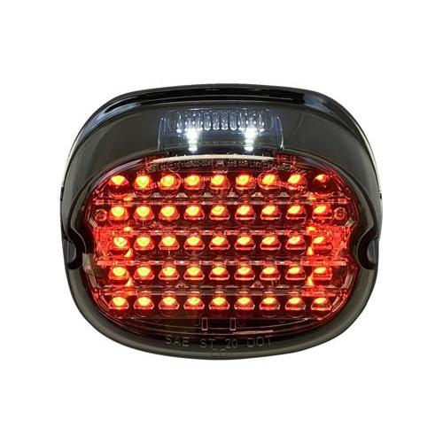 LOW PROFILE LEDテールライト　レッドレンズ / ナンバープレート照明窓有り | Harley Davidson | 04