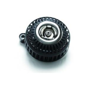 Harley Davidson 67スリット 艶なしブラック AC-COMP クロームメッキ 