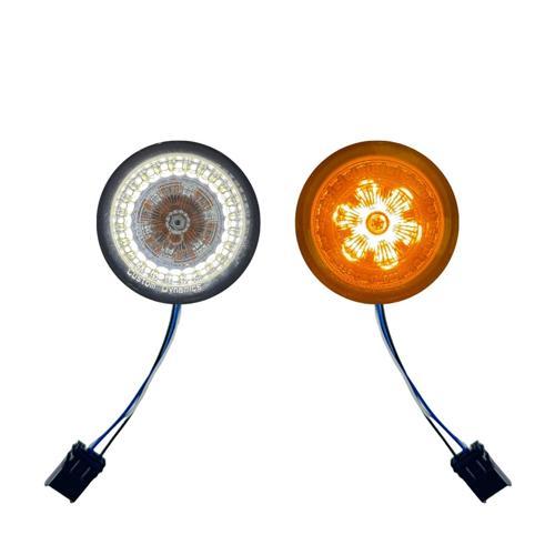 Harley-Davidson LED フロントターンシグナルインサート 2個 Front Signature LED Turn Signal Inserts | Harley-Davidson USA