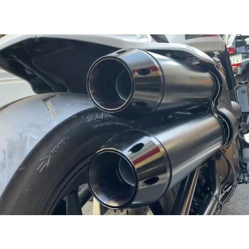 Harley Davidson（ハーレー・ダビッドソン） BPM V-SPEEDマフラー 半艶