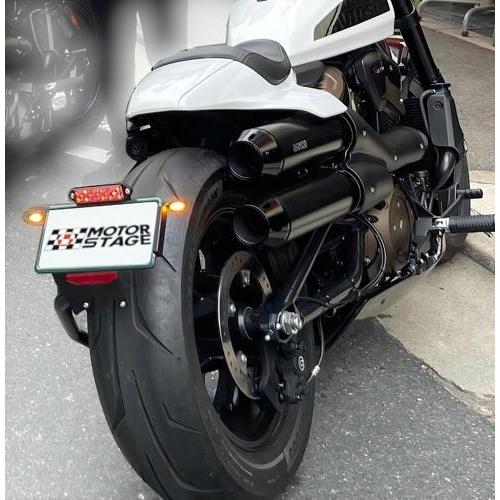 スポーツスターS テールランプキットLED付き ブラック Harley Davidson（ハーレー・ダビッドソン） テールランプキット