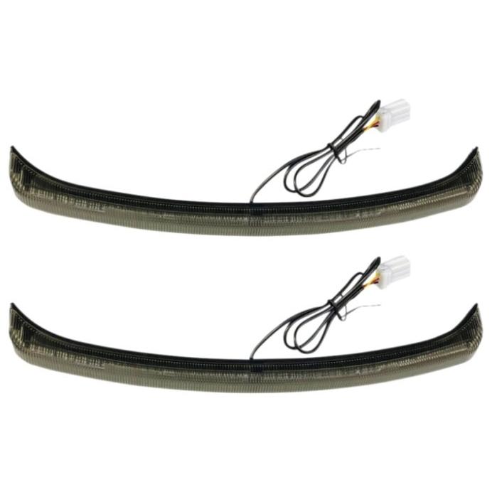 LED LOW-PROFILE FENDERライト:2009〜19年FLHTCUTG/スモークレンズ