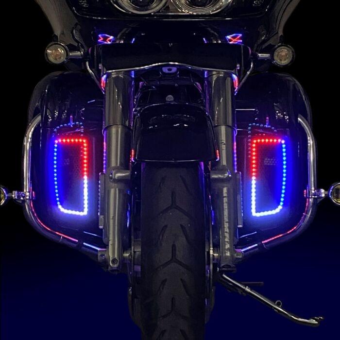 ハーレー純正ツーリングモデル用ロワーフェアリングLEDベントインサートライト ハーレー純正ツーリングモデル用ロワーフェアリングLEDベント