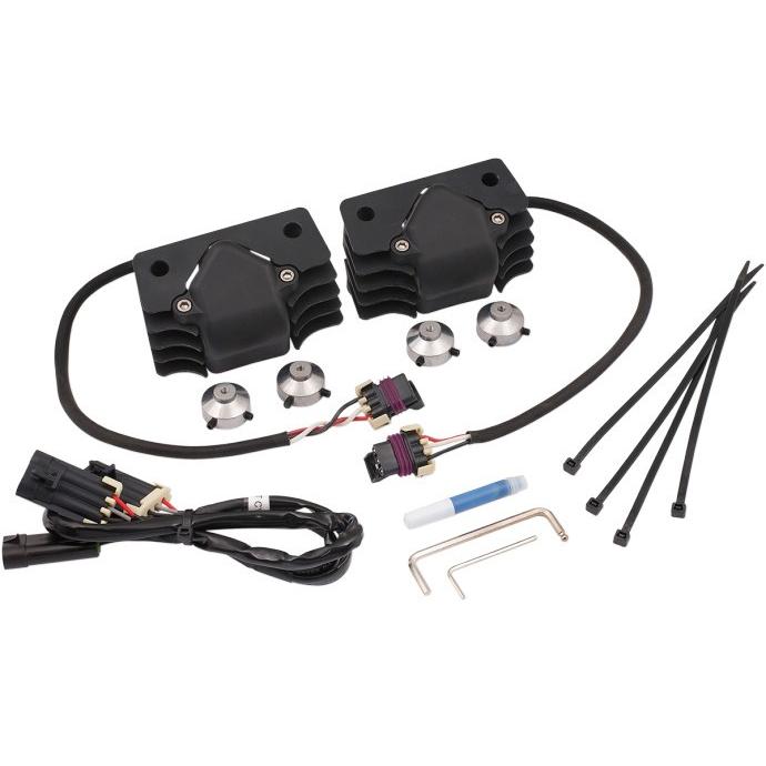 ステルス スーパーコイルキット ショップ ハーレー ステルスブラック