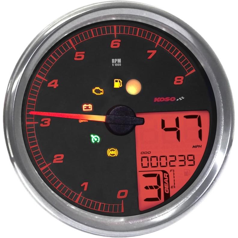 HD-5 スピード/タコメーター：2004〜13年FLHR、2004〜10年ソフテイル、2004〜11年ダイナ