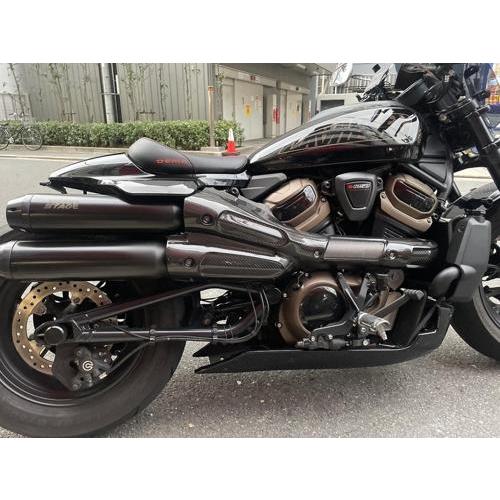 ドライカーボン マフラーヒートガード 2021年以降RH1250S #1073 Harley Davidson（ハーレー・ダビッドソン） ドライカーボン マフラー