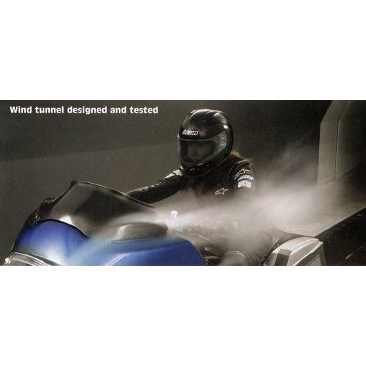 Harley Davidson - FLARE 陳列箱遮蔽物 8.5in / ライトスモーク 1996〜13年FLHT、FLHX