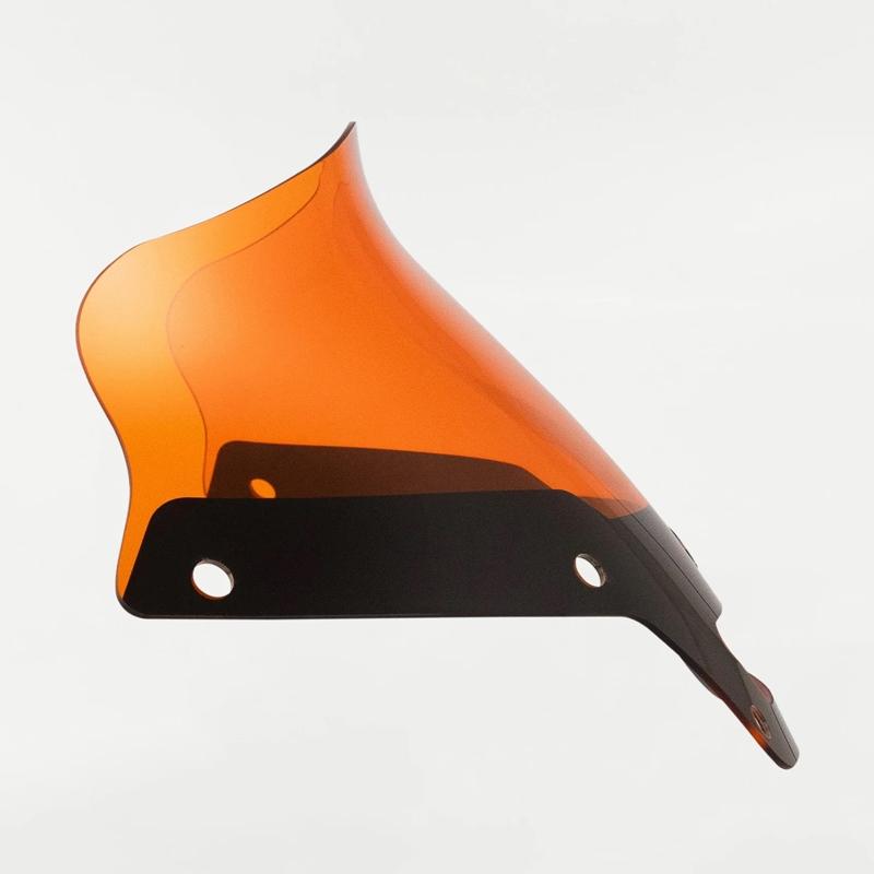 Harley Davidson KOLOR FLARE ウインドシールド 6インチ オレンジ 2022 