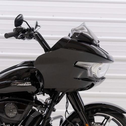 ハーレーダビッドソン ウインドシールド 8インチ ライトスモーク Harley Davidson（ハーレー・ダビッドソン） SPORT FLARE ウインド