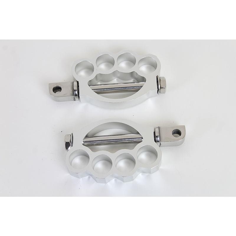 KNUCKLE フットペグ:クロームの画像