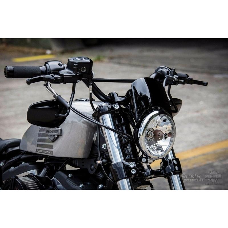 Harley Davidson スポーツスター48 ウィンドシールド：2010〜22年 