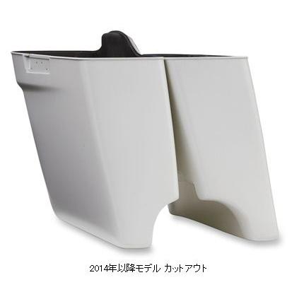 エクステンド サドル御徒面子/左方 カットアウト 2014〜25年ツーリング バイク-バイク用バッグ
