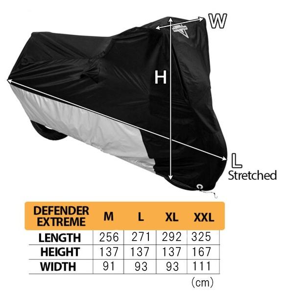 Motorcycle Cover Defender EXTREME:M