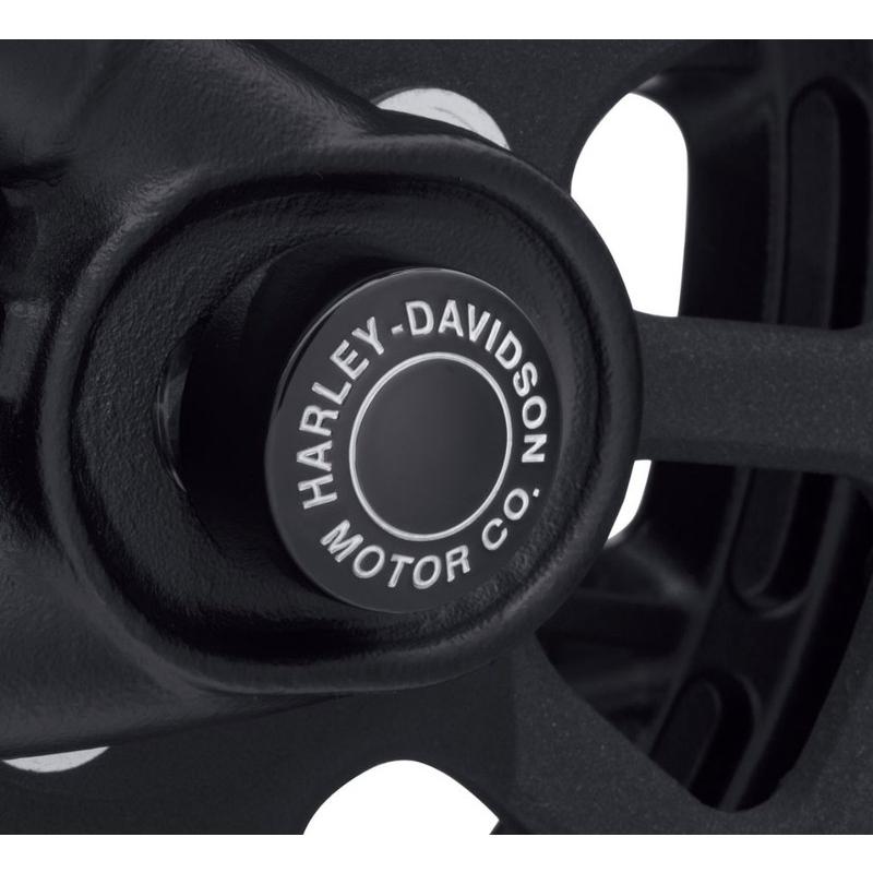 直営ストア リアアクスルナットカバーキット H-D MOTOR CO.ロゴ