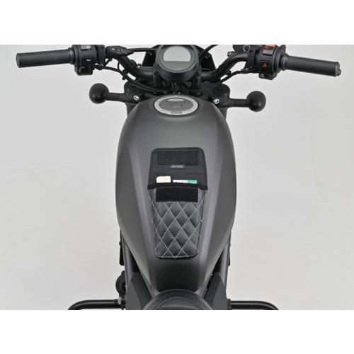 ハーレー系に。タンク Harley Davidson（ハーレー・ダビッドソン） 小物入れ付きレザータンク