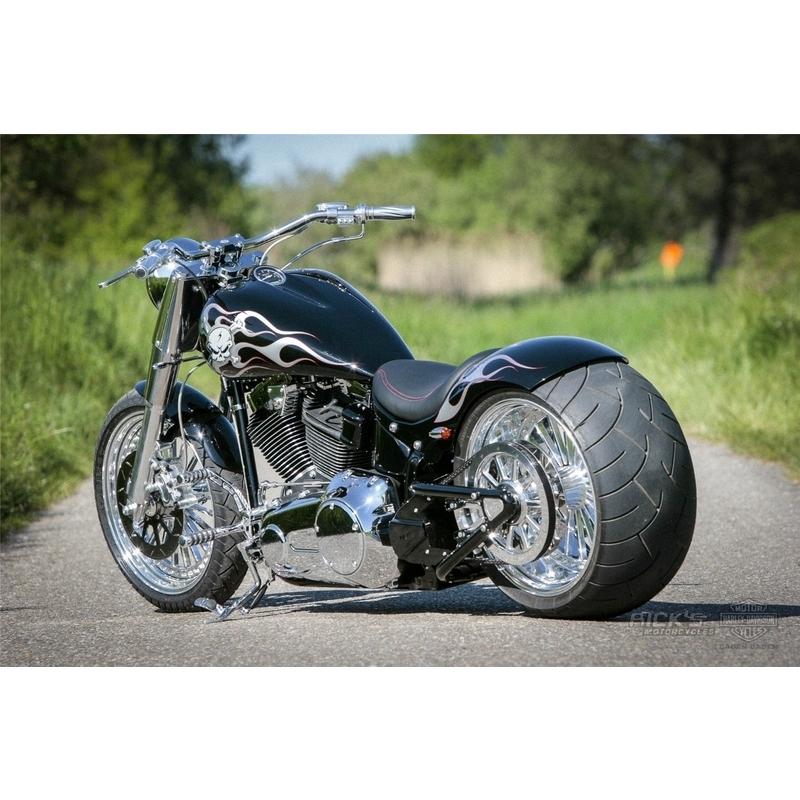 Harley Davidson 300 KIT スチール リアフェンダー：2000〜06年