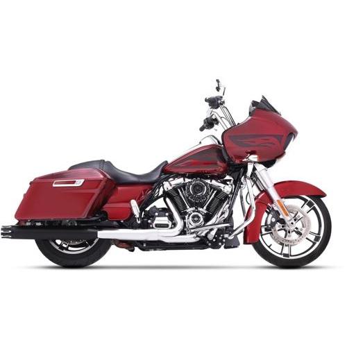 Harley Davidson RINEHART 4インチ スリップオンマフラー Castleエンド 