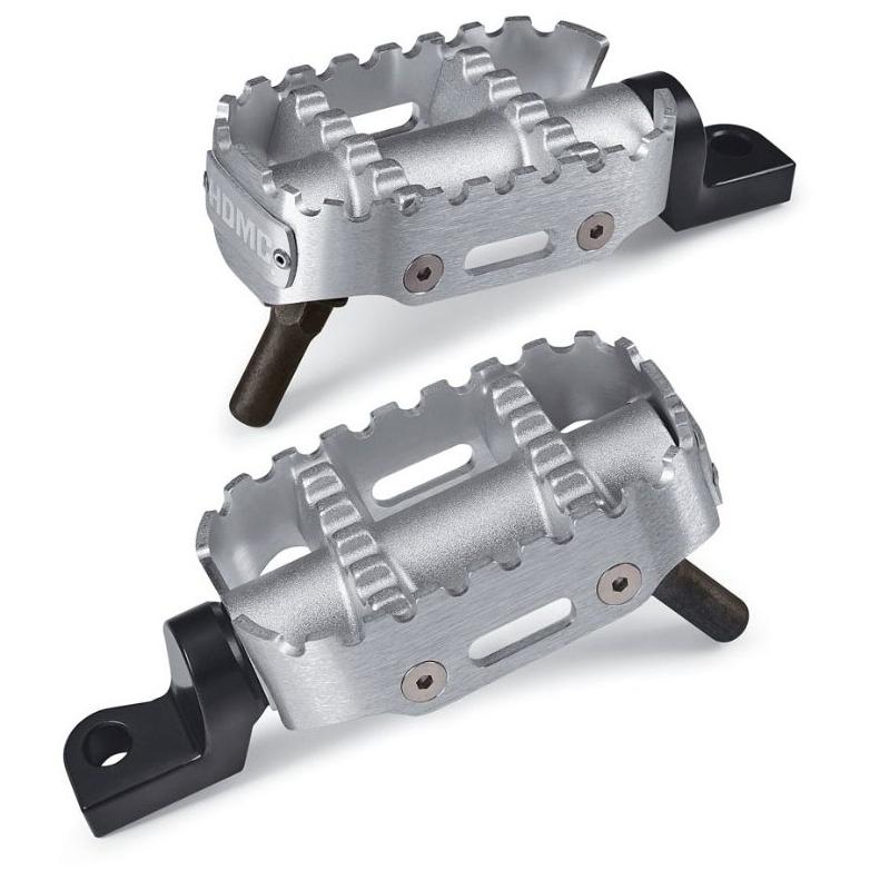 80GRIT フットペグ ロウ:2010年以降XL1200X、XL883L、XL1200C、1200V、2014年以降XLモデルでフォワードコントロール、FXCW/C、FXS、FXSB、FXSE