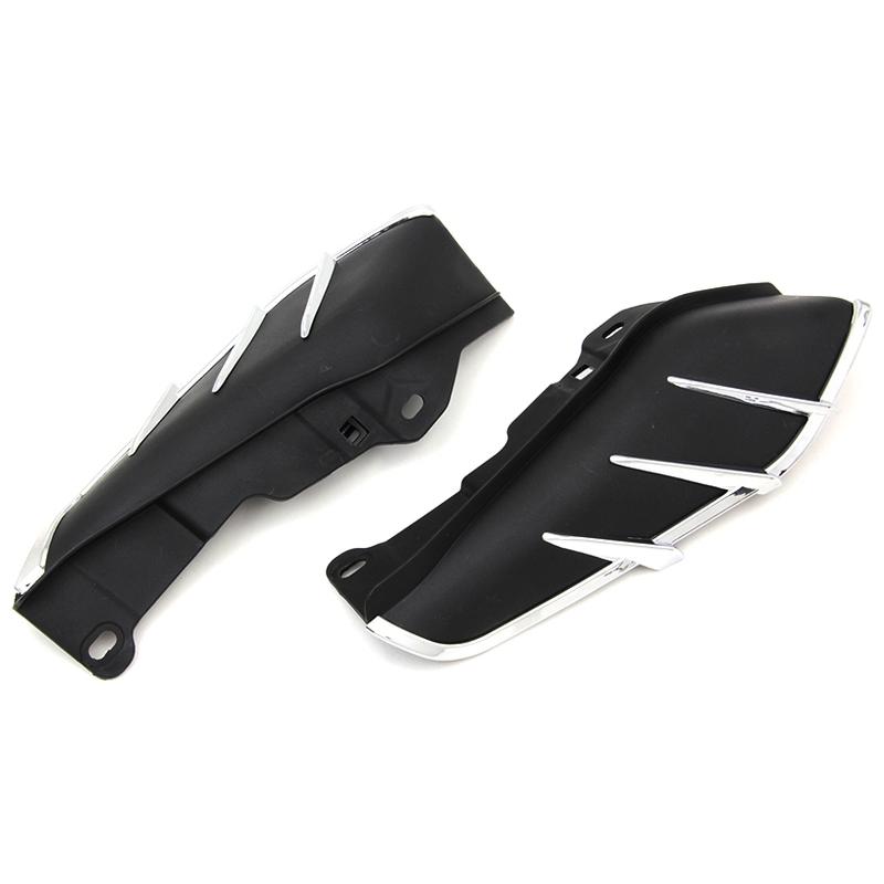 Harley Davidson ミッドフレームエアデフレクター クローム