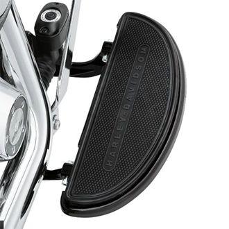 Harley Davidson ハーフムーン・ライダーフットボード/グロスブラック 