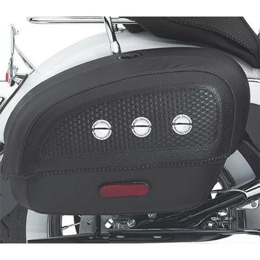 Harley Davidson リジッドレザーカバー・ロッキングサドルバッグ FLSTN 