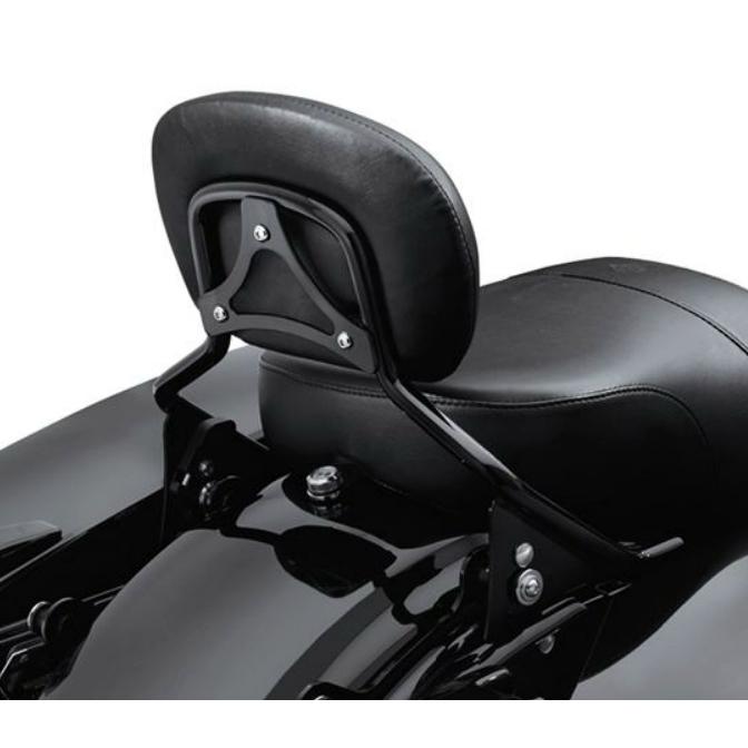 ショートH-D-デタッチャブル シーシーバーアップライト グロスブラック ハーレー、ショートレール・シーシーバーアップライト グロスブラック