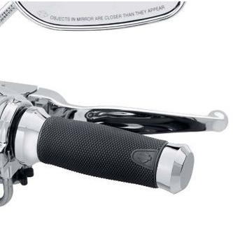 Harley Davidson GET-A-GRIPハンドグリップ(クローム) 2008年以降ツーリング トライク 2016〜17年FXDLS ...