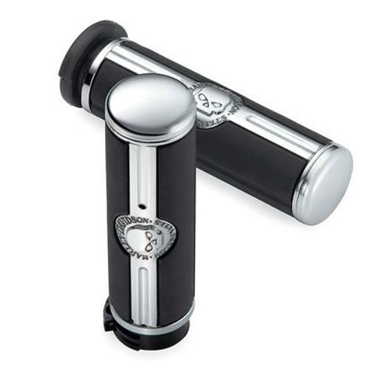 Harley Davidson スカル・ハンドグリップ:電子スロットル Harley Davidson スカル・ハンドグリップ:電子スロットル
