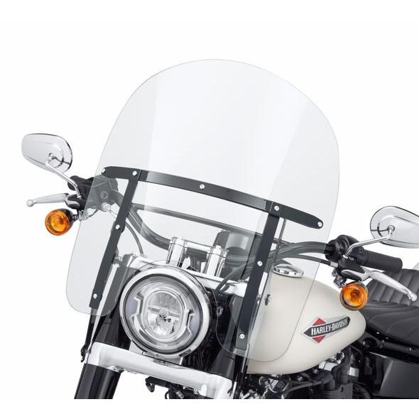 キングサイズ デタッチャブル ウインドシールド 高さ605mm×幅546mm