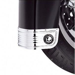 ハーレー純正ウィリーGスカルフェンダースカート Harley Davidson（ハーレー・ダビッドソン） スカル・フロント