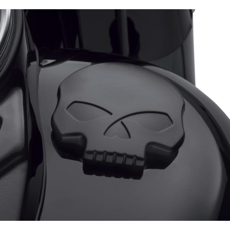 ブラックスカル フューエルキャップ バイク