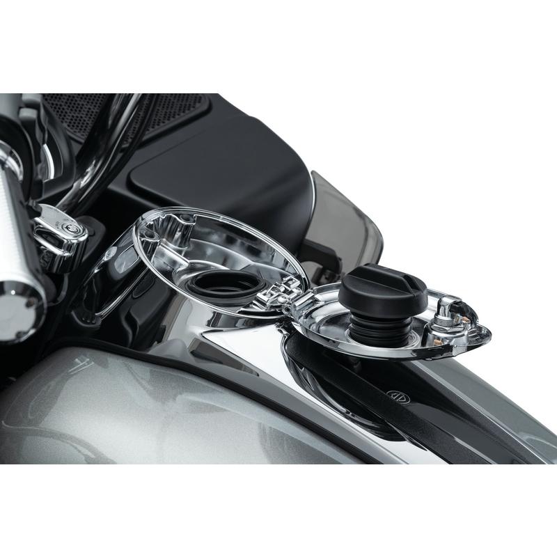 EASY FILL フューエルドア:2008〜25年FLHT、FLHX、FLTR/クロームの画像