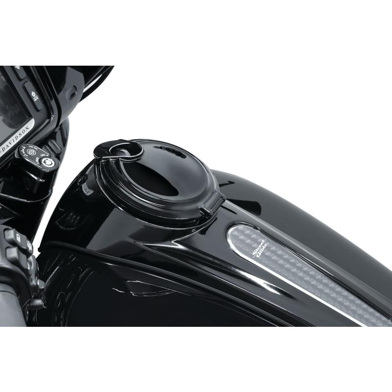 EASY FILL フューエルドア:2008〜25年FLHT、FLHX、FLTR/グロスブラックの画像