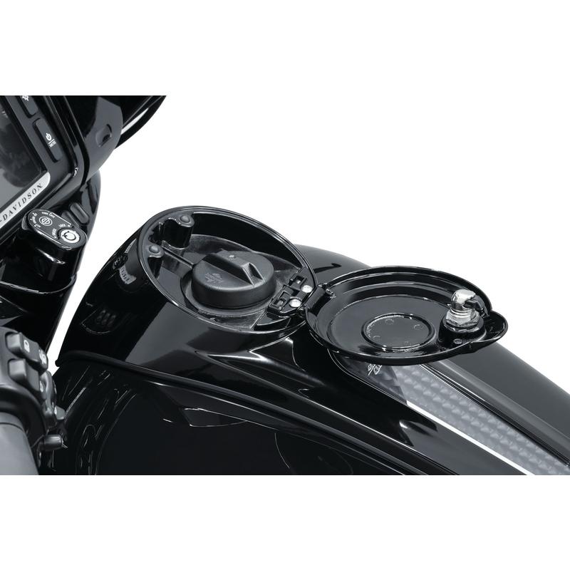 EASY FILL フューエルドア:2008〜25年FLHT、FLHX、FLTR/グロスブラックの画像