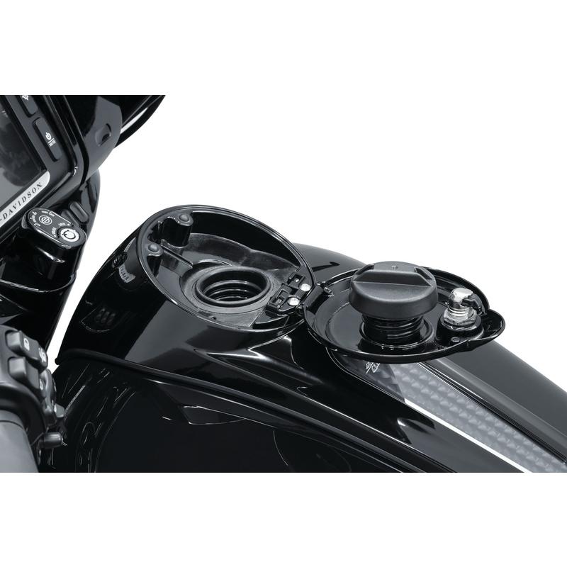 EASY FILL フューエルドア:2008〜25年FLHT、FLHX、FLTR/グロスブラックの画像