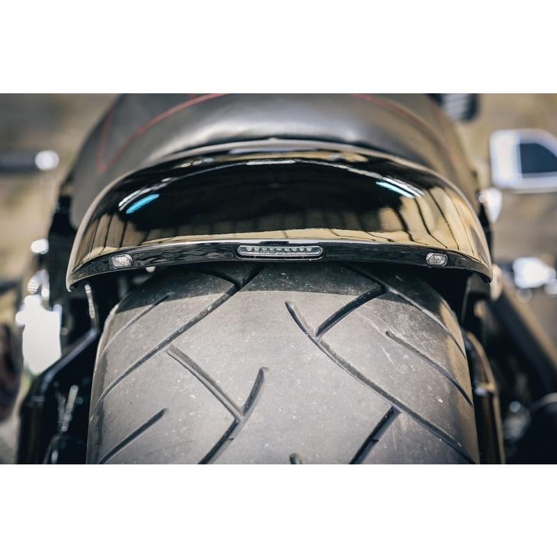 リアフェンダーとテールランプセット　ハーレーダビッドソン Harley Davidson（ハーレー・ダビッドソン） STEEL 260mm/18”21” リア