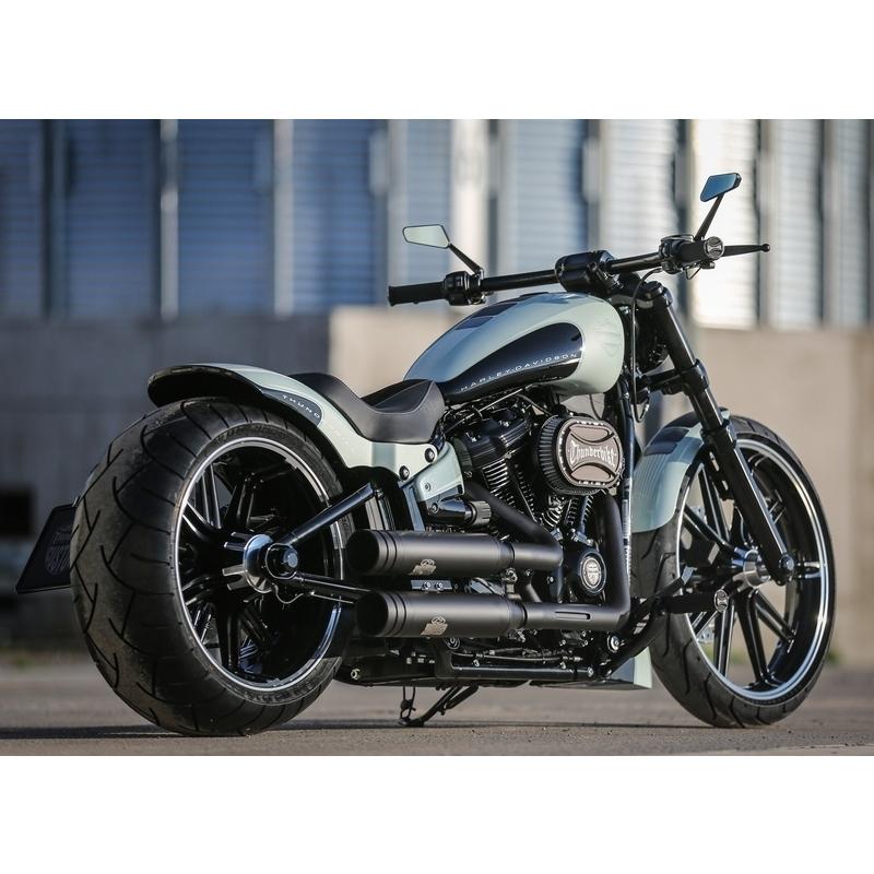 リアフェンダーとテールランプセット　ハーレーダビッドソン Harley Davidson（ハーレー・ダビッドソン） STEEL 260mm/18”21” リア