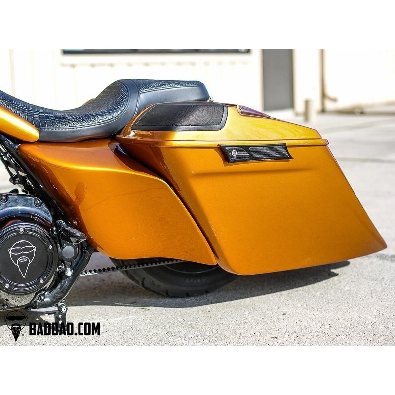 STREET SERIES ストレッチサイドカバー：2009年以降ツーリングモデルに適合/ボディライン無 ◆ハーレー◆