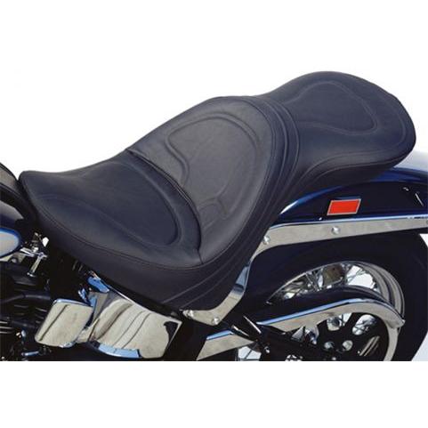 EXPLORER SEAT ソフテイル用　1984〜99年FXST、FLSTモデル バックレスト無し