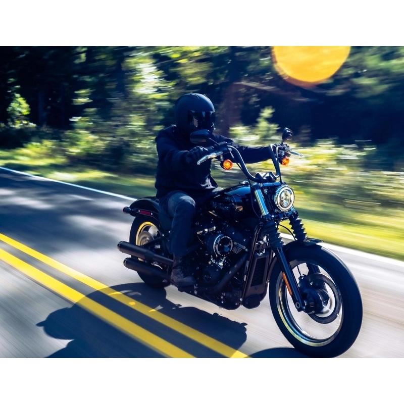 MOTO SERIES 90° VELOCITY エアクリーナー:1988〜17年スポーツスター/クローム_2