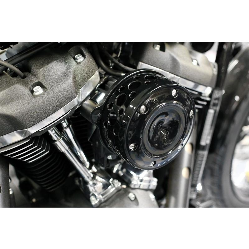 POWERFILTER-KIT GRAND CLASSIC エアクリーナー:2018〜24年ソフテイル、2017〜25年ツーリング、トライク/ブラック_1