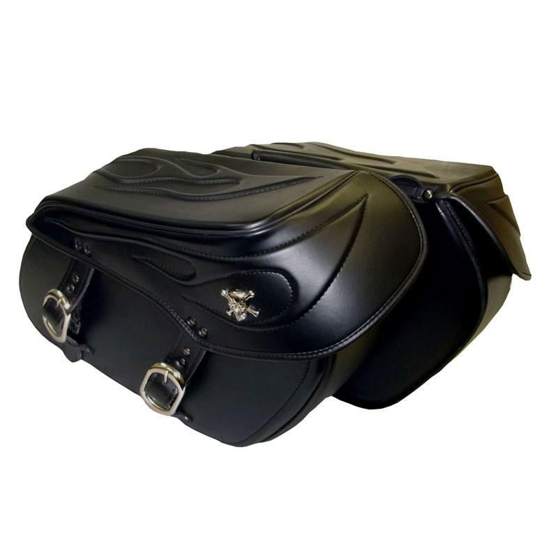 Xross LARGE DOUBLE サイドバッグ ダブルバッグ BSFシリーズ ブラック